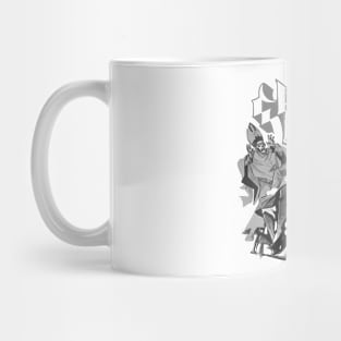 Funny Ghost Grey Mug